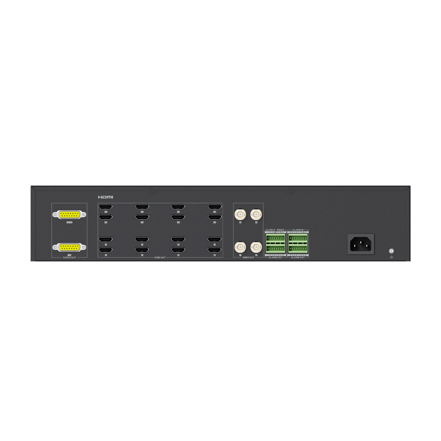 Hikvision 16 port HDMI decoder for video walls