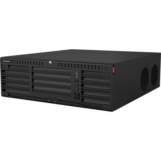 Hikvision Ultra Series 32ch NVR 16 SATA 16TB POS & IOT overlay 16/8 alarm IO