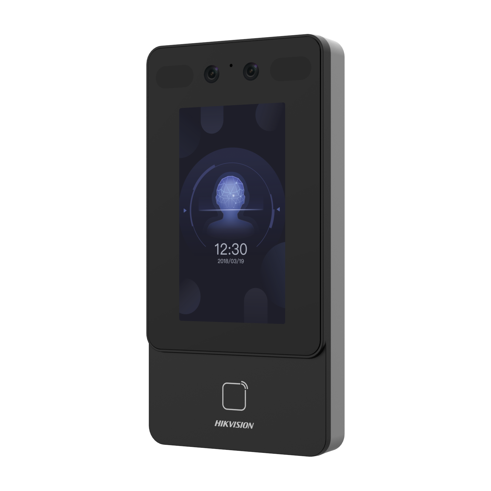 Hikvision DS-K1T342MWX-E1 face recognition terminal 45 degree view
