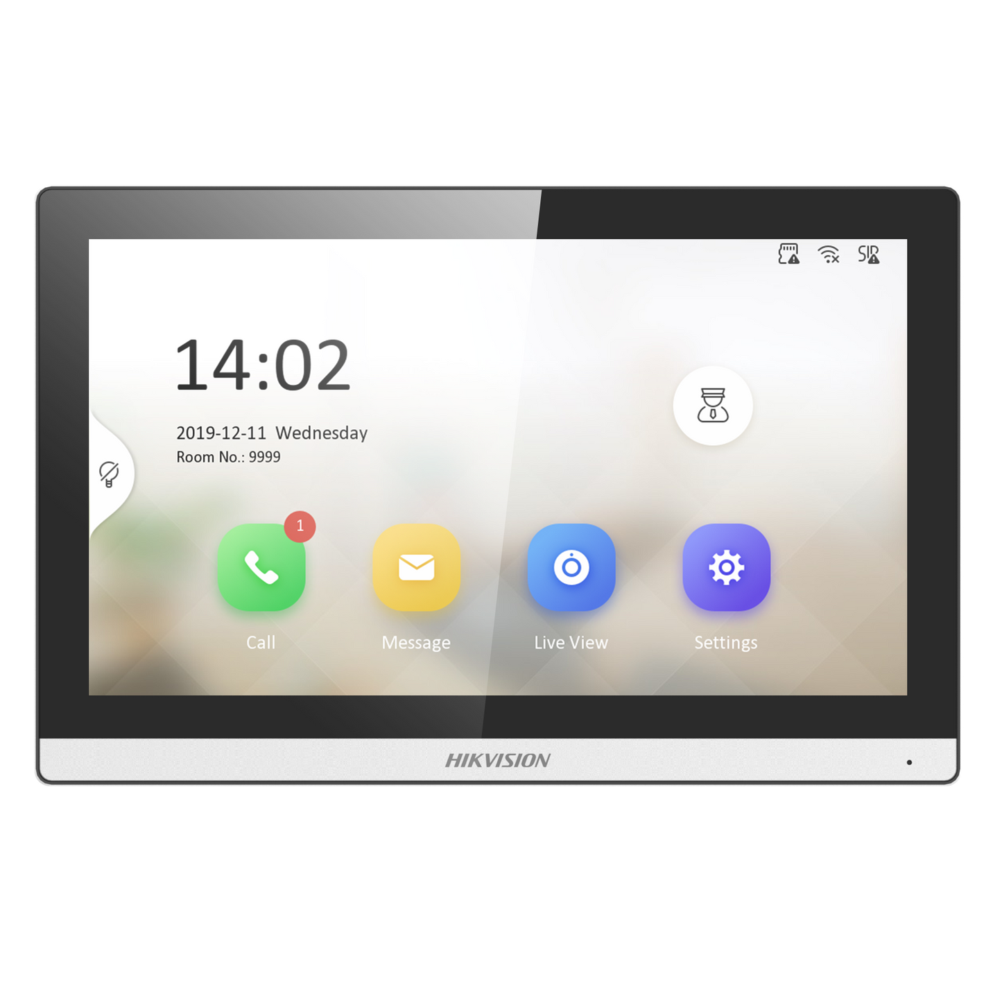 Hikvision DS-KH6350-WTE1 7" Indoor Station WiFi HikConnect