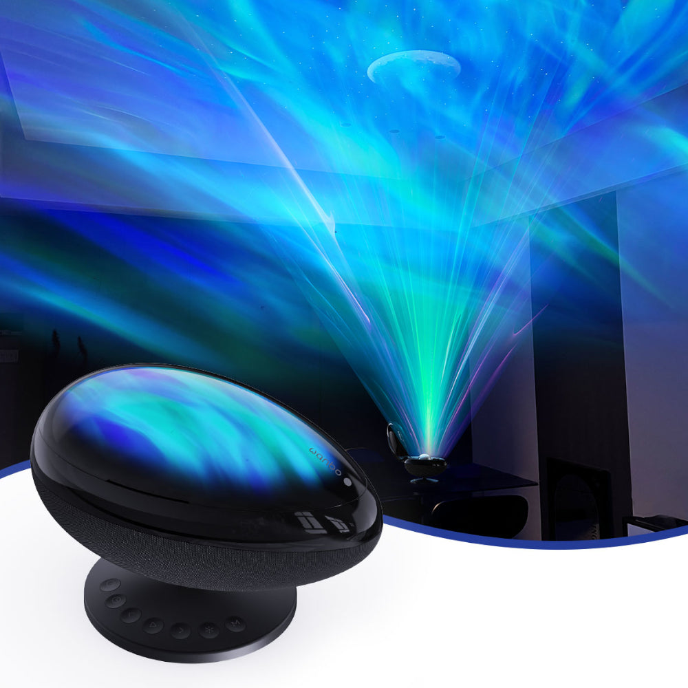 Wanbo EVA Galaxy Light with White Noise feature and Bluetooth Speaker combo