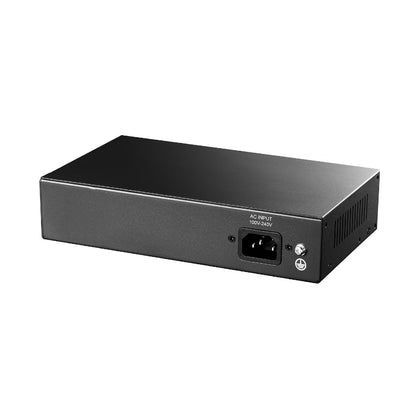 Cudy 8-Port Fast Ethernet 10/100M Unmanaged PoE+ Switch with 2 Gigabit Uplink Ports 120W - Desktop