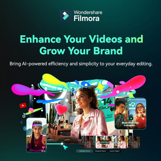 Wondershare Filmora AI Credits: 50000 Credits Pack, valid for 1 year