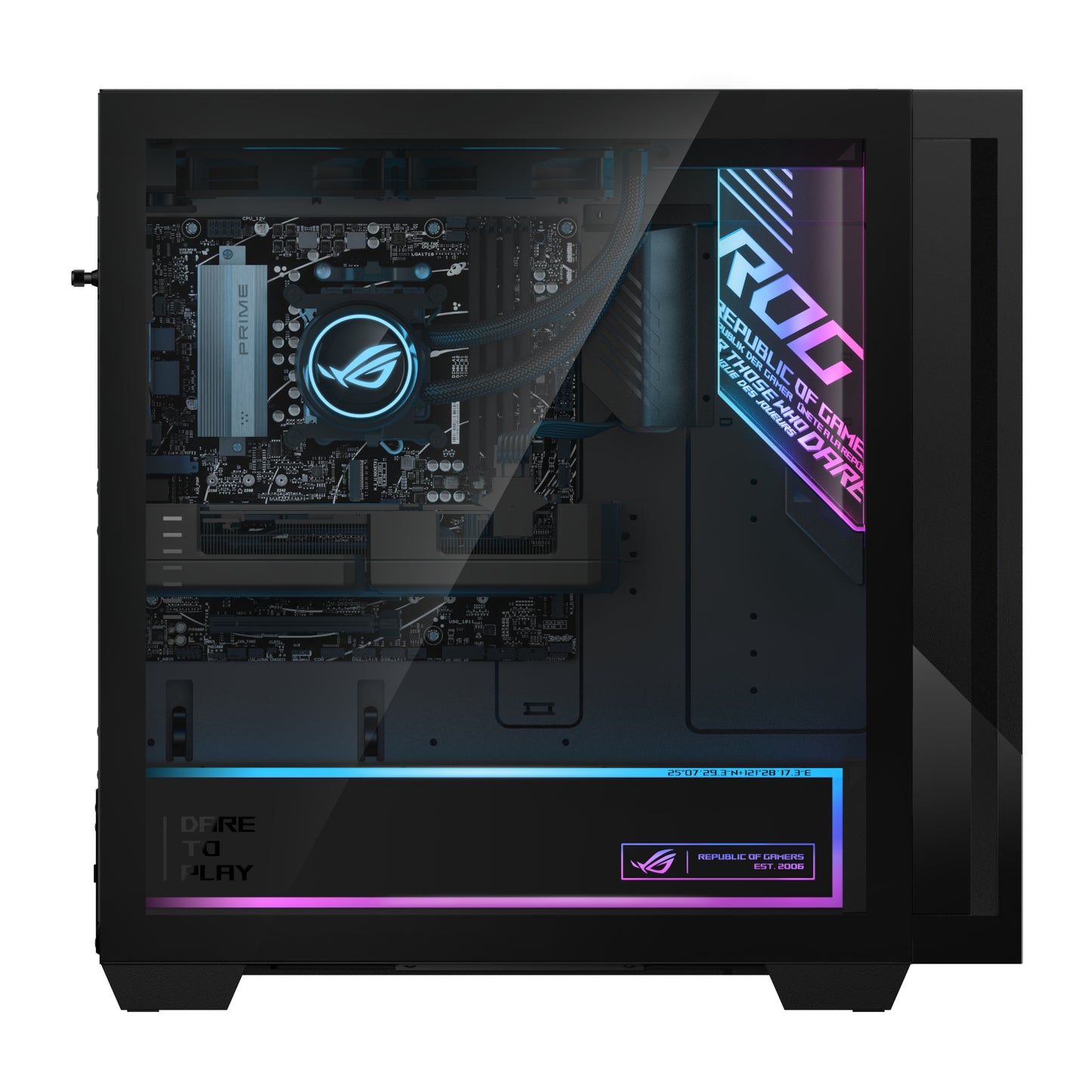 ASUS ROG Strix Intel U5-225F 16GB DDR5 1TB 2280 P4 SSD W11H 3Y WAR Gaming Desktop