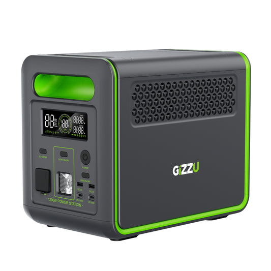 Gizzu HERO MAX 1024WH/1000W UPS Power Station With App
