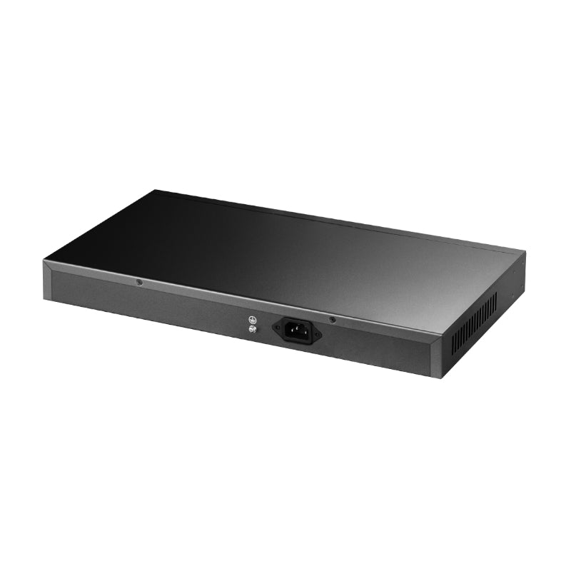 Cudy 24-Port Gigabit Unmanaged PoE+ Switch with 4 Uplink Gigabit Ports and 2 Gigabit SFP Slots 300W - Rack Mount