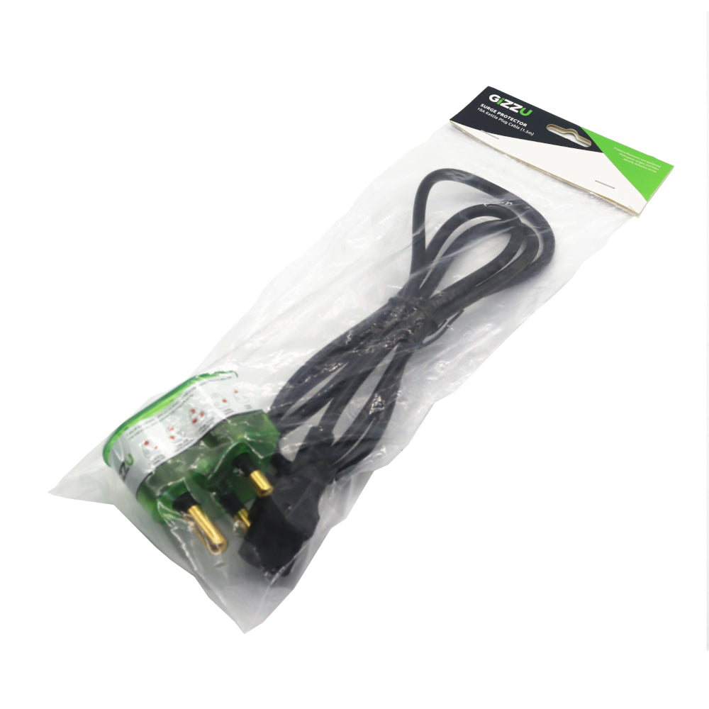 Gizzu Surge Protector 10A to IEC 1mm / 1.5m