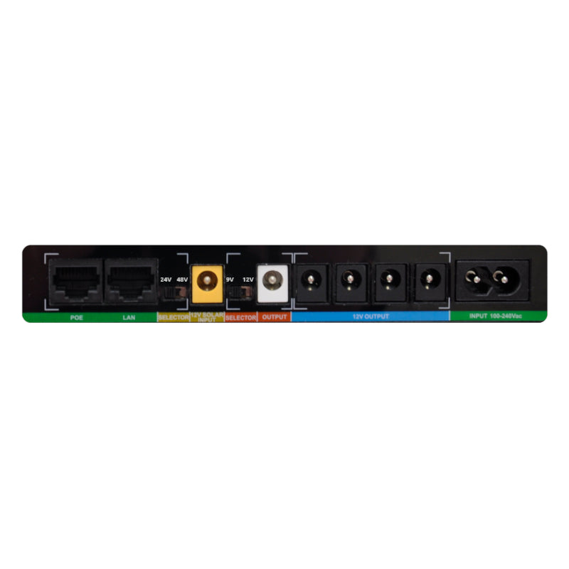 Gizzu 60W 65Wh 17600mAh Mini POE DC UPS Lithium - Black