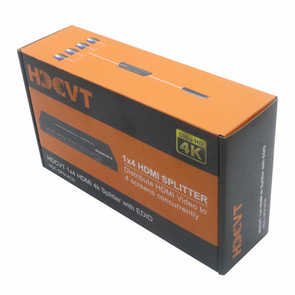 HDCVT 1x4 HDMI 1.4 Splitter with EDID Management
