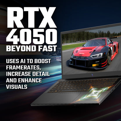 ACER Nitro V Intel Core 5 210H| 15,6" FHD IPS 165Hz |NVIDIA® GeForce RTX™ 4050 6G-GDDR6 | 8GB DDR4 Memory + 8GB DDR4 Memory| 512GB PCIe NVMe SSD |Wifi 6 + BT5 Killer | Backlight Keyboard | Win 11 Home