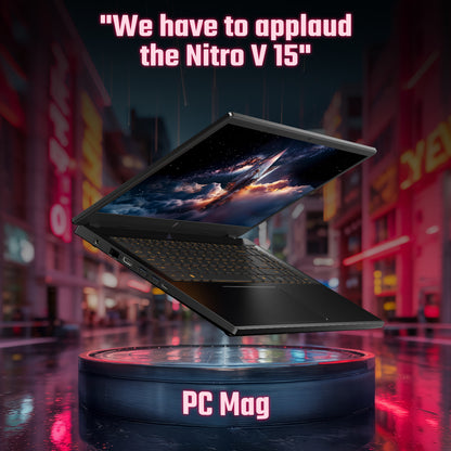 ACER Nitro V Intel Core 7 240H| 15,6" FHD IPS 165Hz |NVIDIA® GeForce RTX™ 4050 6G-GDDR6 | 8GB DDR4 Memory + 8GB DDR4 Memory| 512GB PCIe NVMe SSD |Wifi 6 + BT5 Killer | Backlight Keyboard | Win 11 Home