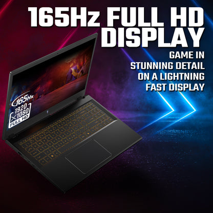 ACER Nitro V Intel Core 7 240H| 15,6" FHD IPS 165Hz |NVIDIA® GeForce RTX™ 4050 6G-GDDR6 | 8GB DDR4 Memory + 8GB DDR4 Memory| 512GB PCIe NVMe SSD |Wifi 6 + BT5 Killer | Backlight Keyboard | Win 11 Home