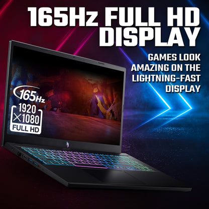 ACER Nitro V AMD Ryzen 7 170| 15,6" FHD IPS 165Hz |NVIDIA® GeForce RTX™ 5050 8G-GDDR7 | 16GB DDR5 Memory|512GB PCIe NVMe SSD |Wifi 6 + BT5 Killer | Backlight Keyboard | Win 11 Home