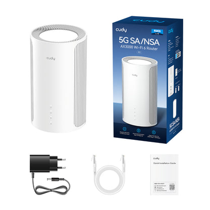 Cudy AX3000 Dual Band WiFi 6 5G LTE Router