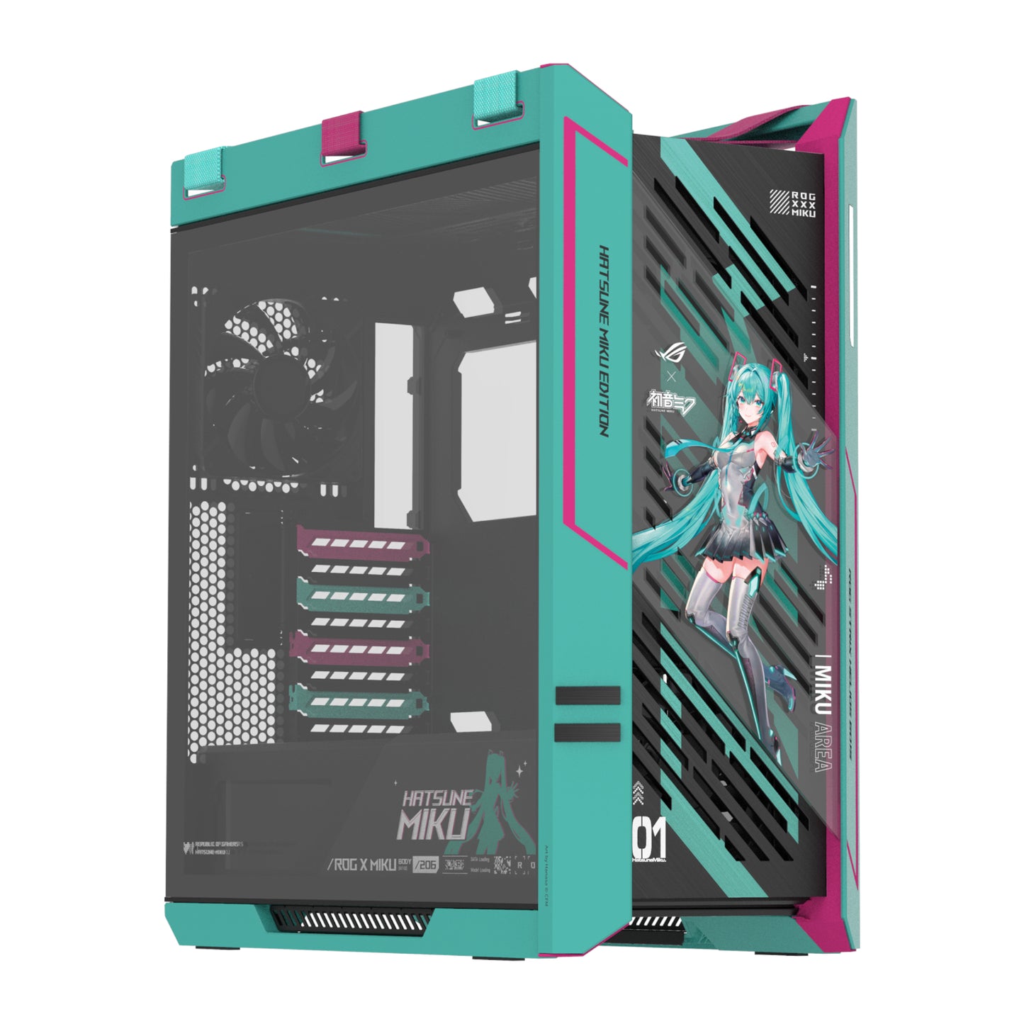 PCBuilder Ryzen 7 9800X3D HATSUNE MIKU Windows 11 Gaming PC