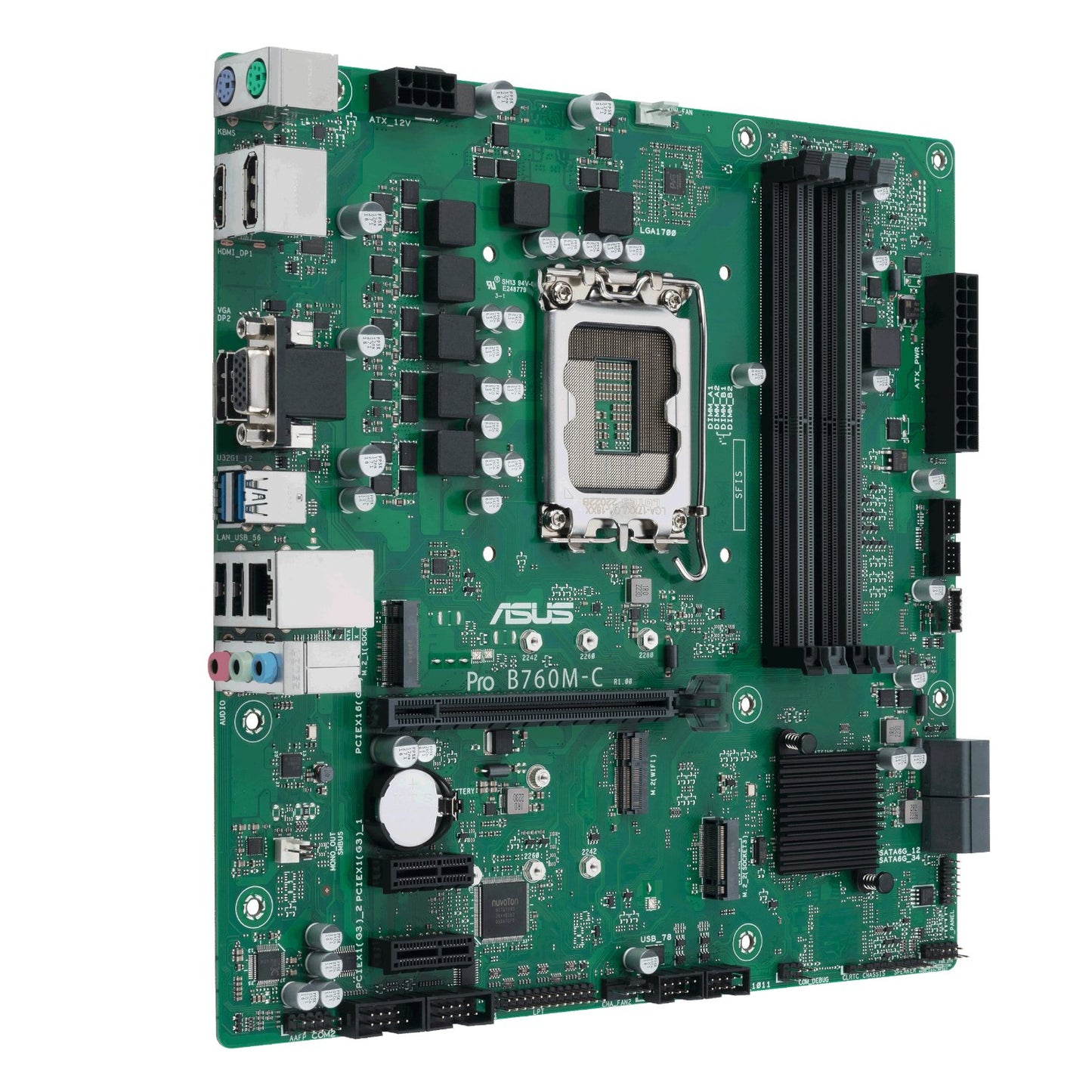 PCBuilder Intel i5-14400 OFFICE MASTER Core Windows 11 Pro Desktop PC