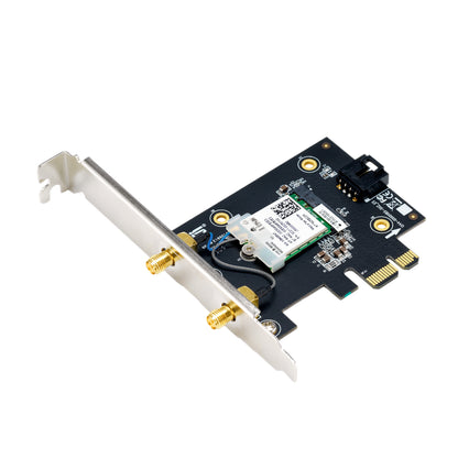 ASUS PCE-BE6500 WiFi 7 Tri-Band Bluetooth PCIe Wireless Adapter