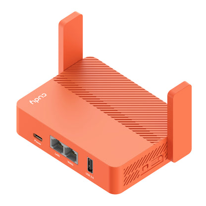 Cudy AC1200 Dual Band Wi-Fi 5 Wireless Mini VPN Travel Router with USB