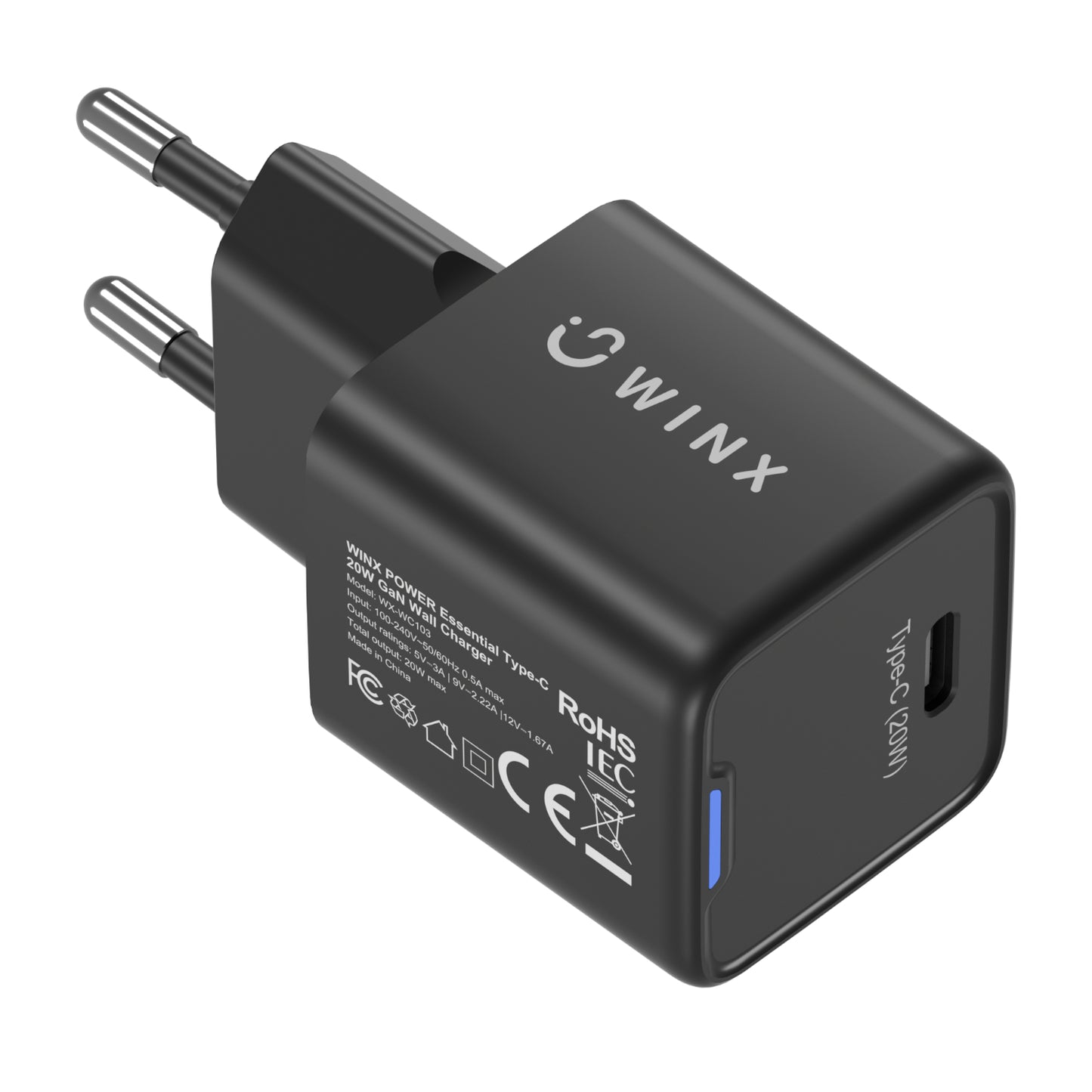 WINX POWER Fast Kit 20W GAn Wall Charger