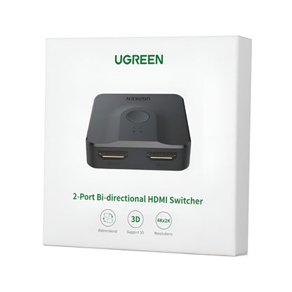 UGREEN 2 In 1 Out HDMI Switcher 4K@60Hz