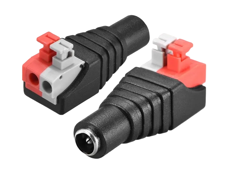 CX Connector Female DC Jack with Terminals