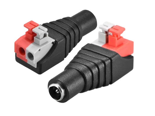 CX Connector Female DC Jack with Terminals
