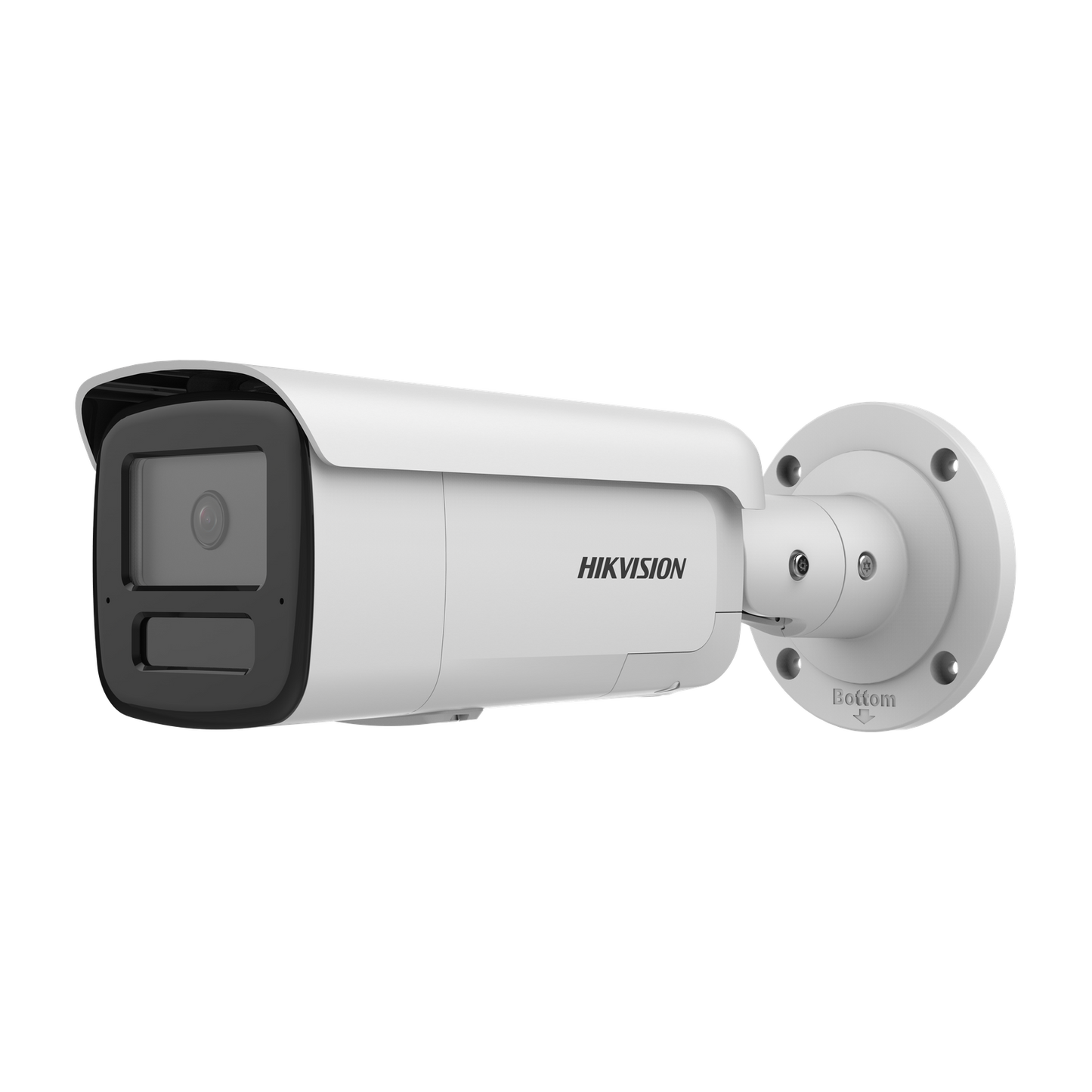 Hikvision AcuSense 4MP bullet 4mm lens 60m IR 120dB WDR F1.0 lens arrayed microphones built-in strobe-light & siren 12VDC/POE