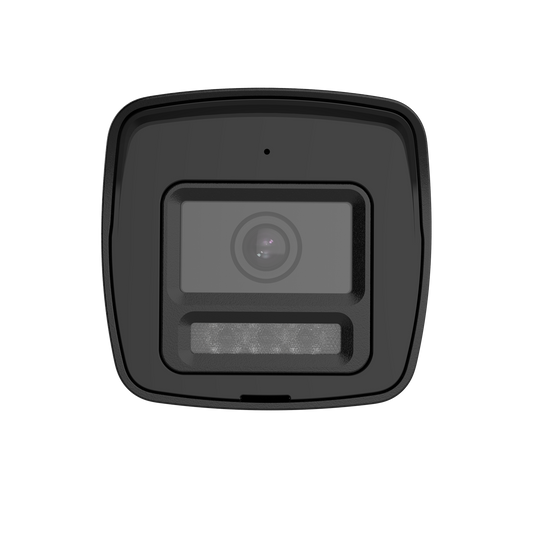 Hikvision Turbo HD 2MP bullet, 2.8mm lens, 20m hybrid light, microphone, two-way audio & siren, 12VDC