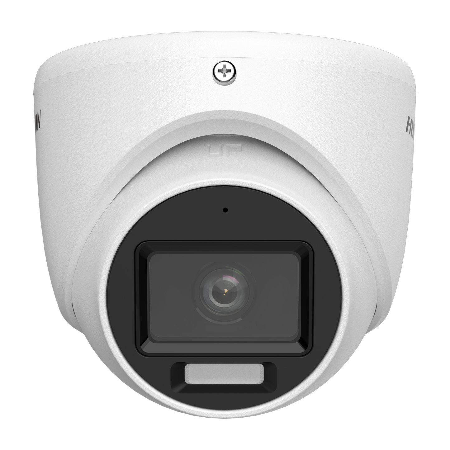 Hikvision Turbo HD 2MP hybrid light metal turret 2.8mm lens 20m IR/20m white light  microphone  12VDC