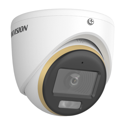 Hikvision ColorVu  2MP dome 2.8mm lens 20m hybrid-light 130dB WDR  12VDC