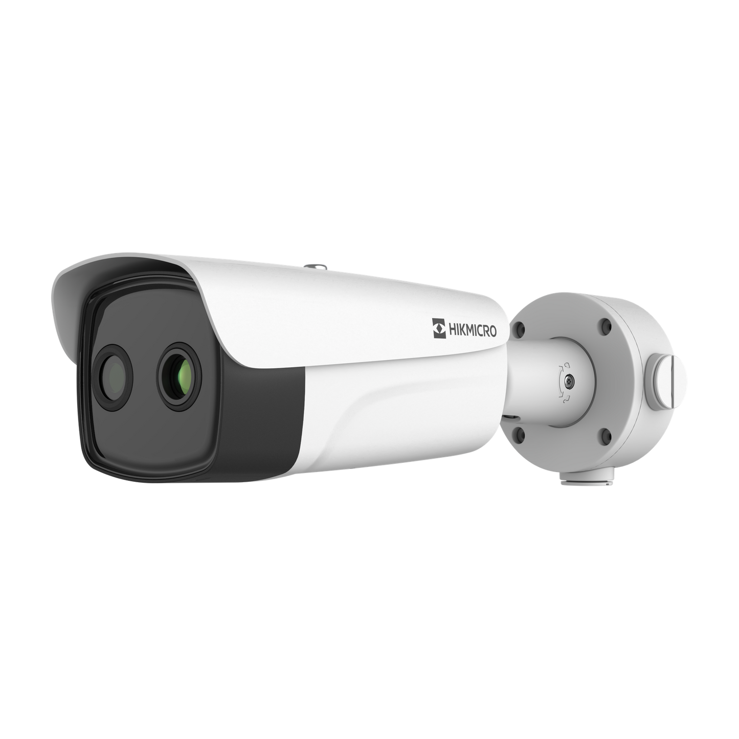 Hikvision Dual lens thermal bullet 25mm thermal lens  12mm optical lens 100m IR  12VDC/24VAC/POE