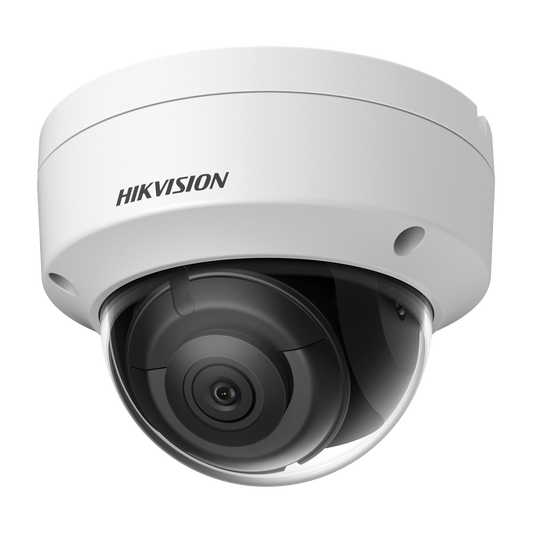Hikvision Eco 2MP dome, 2.8mm lens, 30m hybrid-light, MD 2.0 with firmware update, microphone, 12VDC/POE