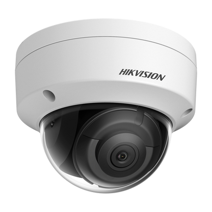 Hikvision Eco 2MP dome, 2.8mm lens, 30m hybrid-light, MD 2.0 with firmware update, microphone, 12VDC/POE