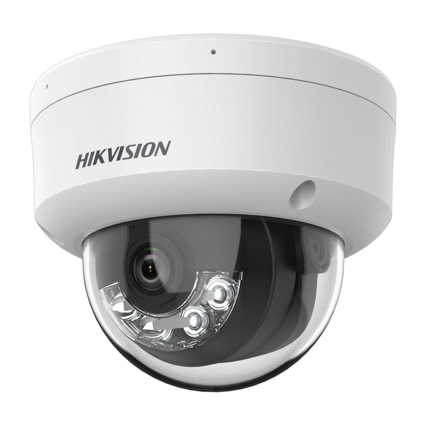 Hikvision AcuSense 4MP dome 2.8mm lens  40m hybrid-light 120dB WDR alarm & audio I/O 12VDC/POE