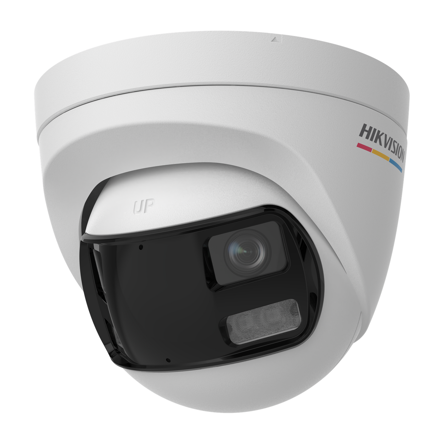 Hikvision ColorVu 3K panoramic dome, 40m hybrid-light, microphone, 12VDC