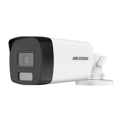 Hikvision Turbo HD 5MP bullet  2.8mm lens 40m hybrid IR/white light 12VDC