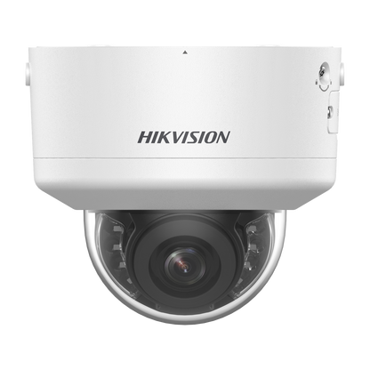 Hikvision AcuSense 4MP dome 2.7-13.5mm lens 40m IR 120dB WDR alarm I/O 12VDC/POE