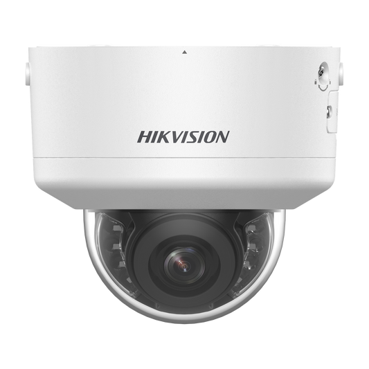 Hikvision AcuSense 4MP dome 2.7-13.5mm lens 40m IR 120dB WDR alarm I/O 12VDC/POE