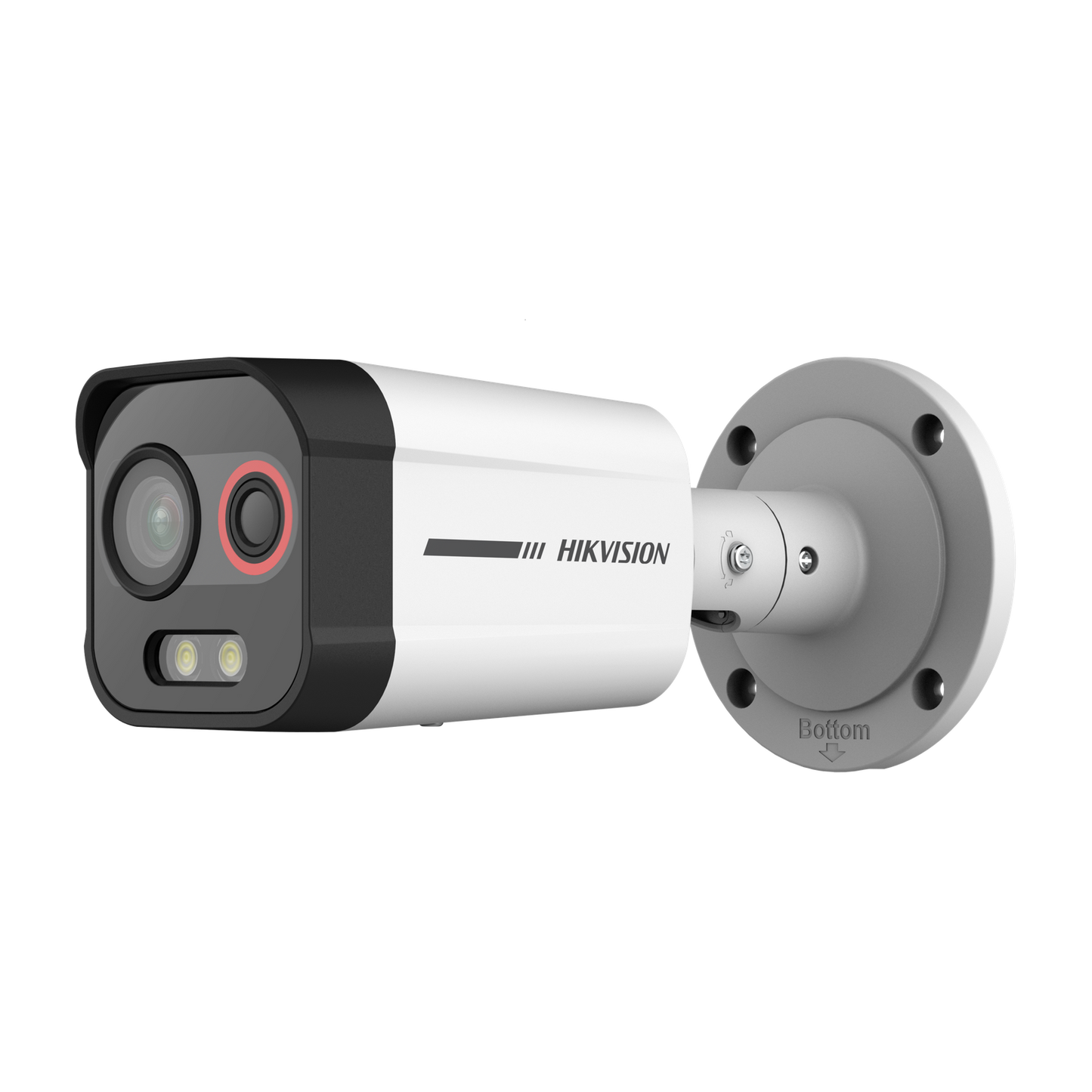 Hikvision Heatpro Bi-spectrum bullet 2mm thermal lens  6mm optical lens  up to 30m IR AcuSense VCA 12VDC/POE