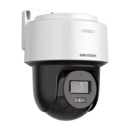 Hikvision 4MP 2.8mm PT camera 30m hybrid-light auto-track lite microphone+speaker motion 2.0 VCA 12VDC/POE