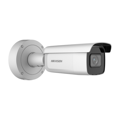 Hikvision AcuSense 2MP bullet  2.8-12mm lens   60m IR  120dB WDR  1 audio/ 1 alarm I/O 12VDC/POE