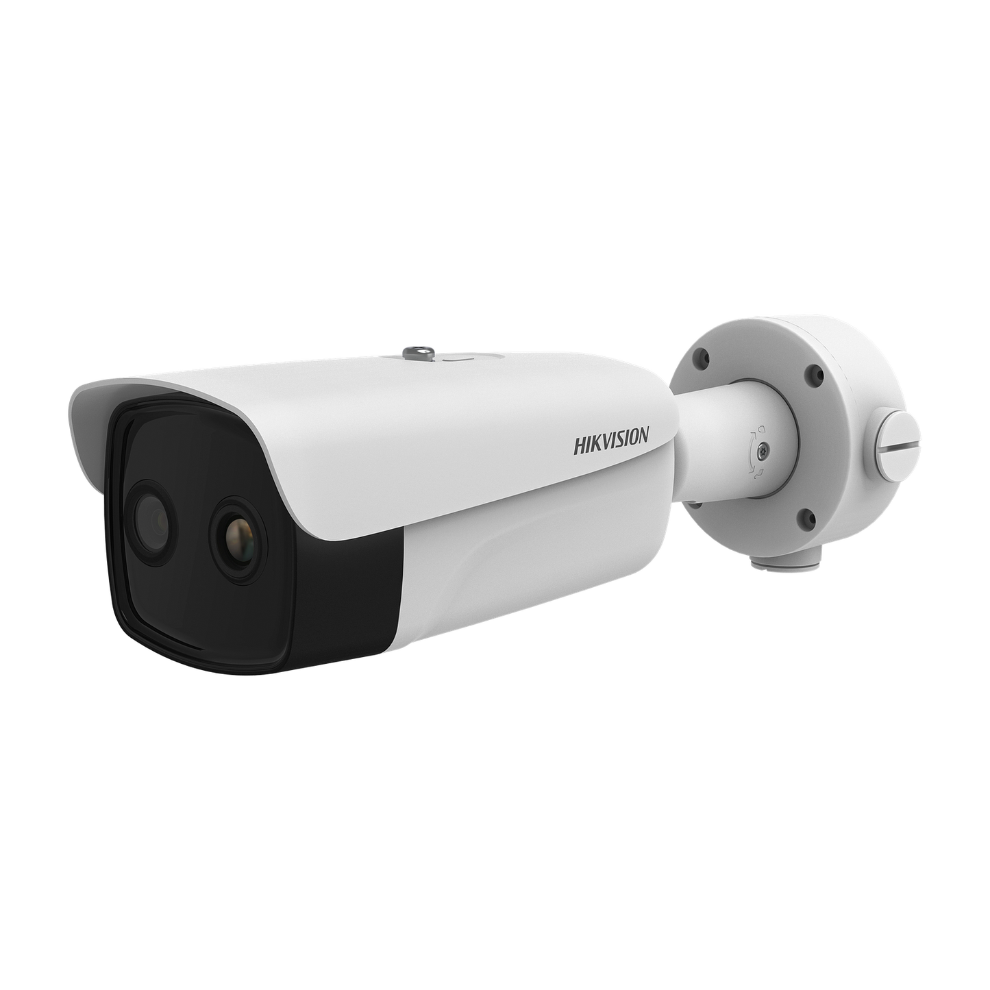 Hikvision Bi-spectrum thermal bullet 15mm thermal + 4MP 6mm optical 50m IR Fire detection VCA  12VDC/24VAC/POE