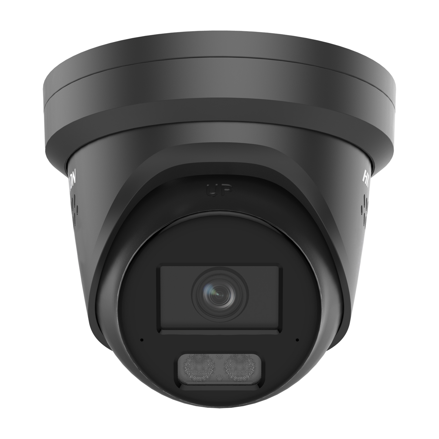 Hikvision ColorVu 8MP turret, 2.8mm lens, 30m hybrid-light, 130dB WDR, array microphone, strobe-light & siren, 12VDC/POE