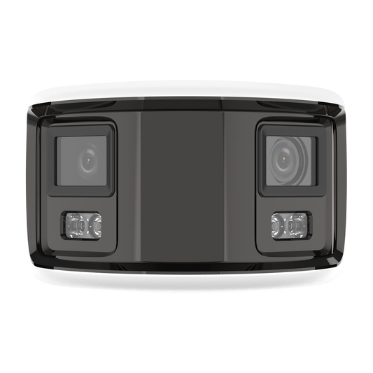 Hikvision ColorVu 8MP bullet  4mm lens   40m illumination  130dB WDR   microphone  1 audio/ 1 alarm I/O  built-in strobe-light & siren 12VDC/POE