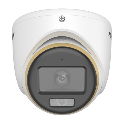 Hikvision ColorVu  2MP dome 2.8mm lens 20m hybrid-light 130dB WDR  12VDC