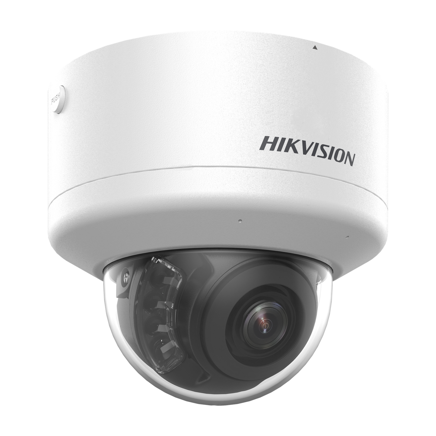 Hikvision AcuSense 4MP dome 2.7-13.5mm lens 40m IR 120dB WDR alarm I/O 12VDC/POE