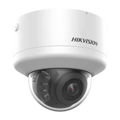 Hikvision AcuSense 4MP dome 2.7-13.5mm lens 40m IR 120dB WDR alarm I/O 12VDC/POE
