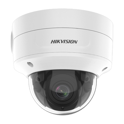 Hikvision AcuSense 2MP dome  2.8-12mm lens   40m IR  120dB WDR 12VDC/POE