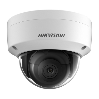 Hikvision Eco 2MP dome, 2.8mm lens, 30m hybrid-light, MD 2.0 with firmware update, microphone, 12VDC/POE