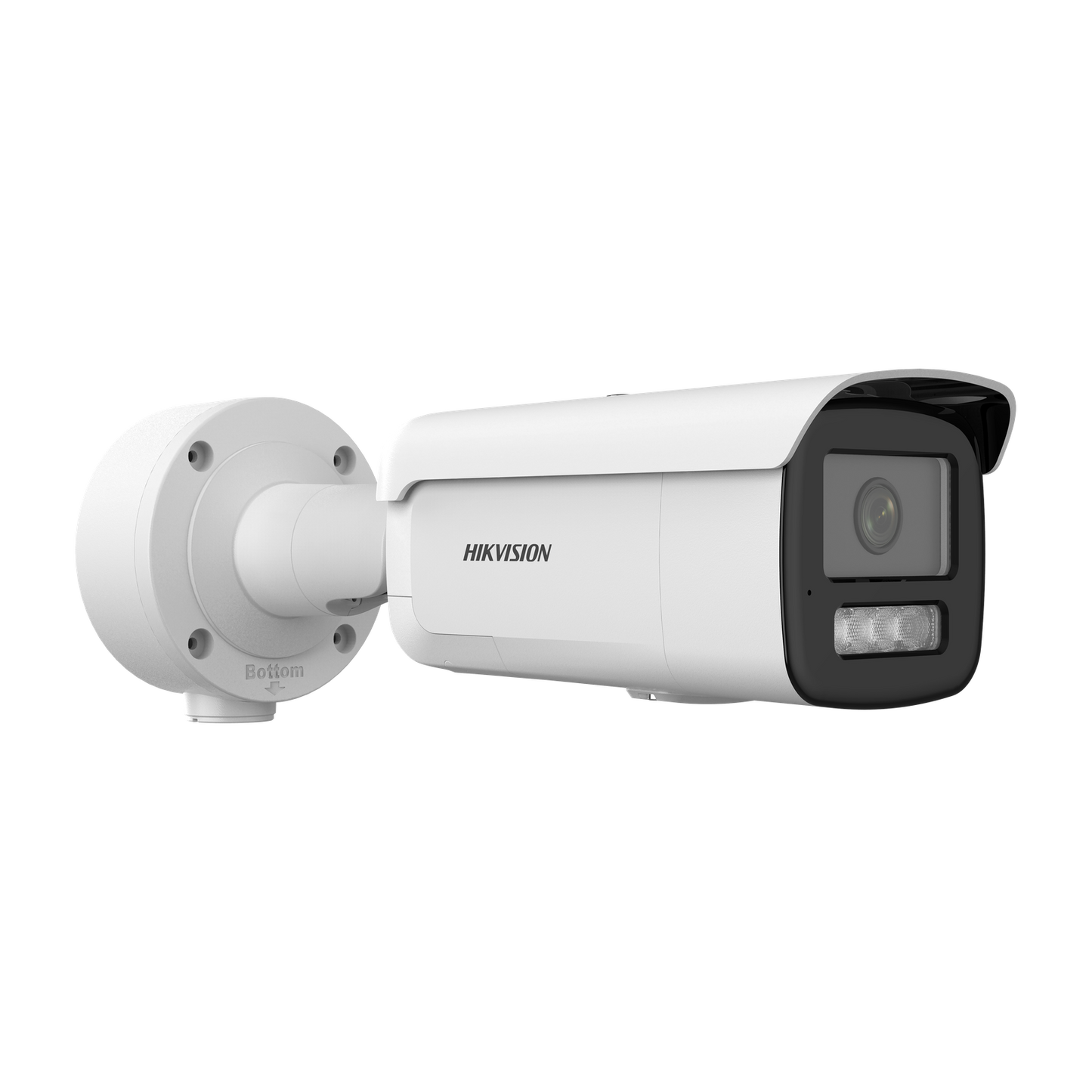 Hikvision AcuSense 4MP bullet  60m IR 120dB WDR strobe & siren 12VDC/POE